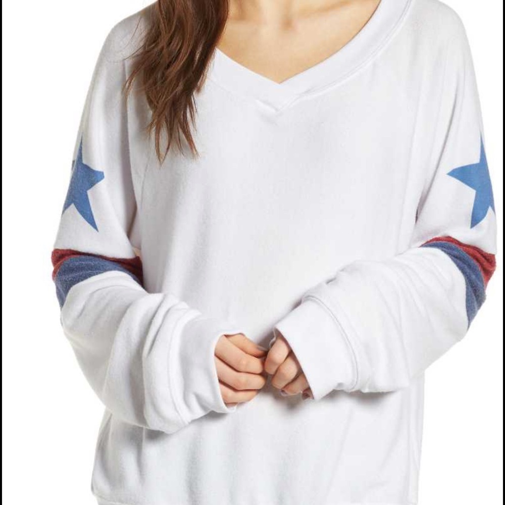 Wildfox Stars and Stripes sweatshirt